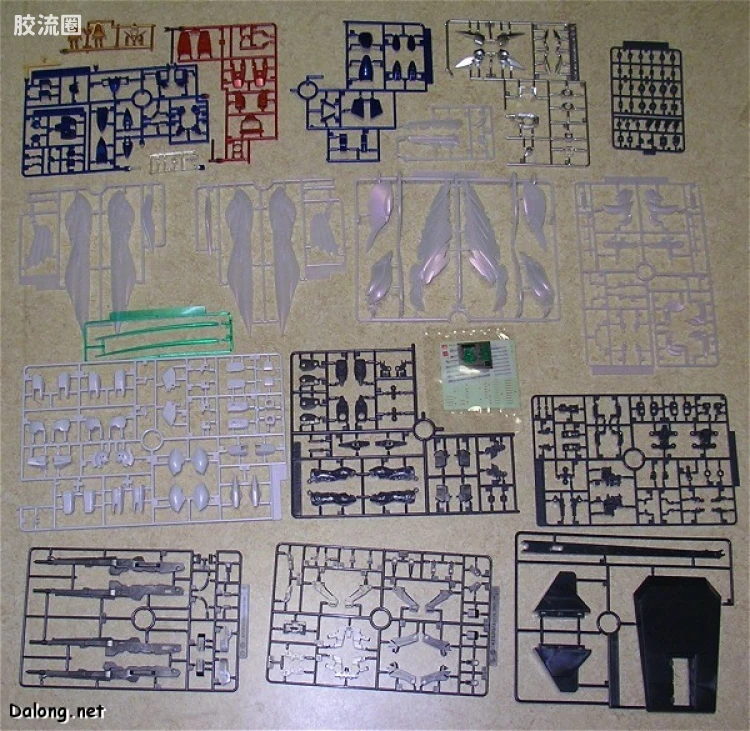 MG 限定电镀版  2005会场限定版电镀珍珠色飞翼零式高达改 - 图片